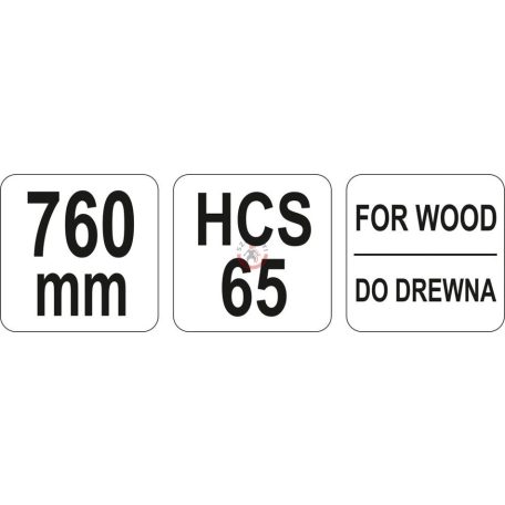 Cservágó fűrész 760mm