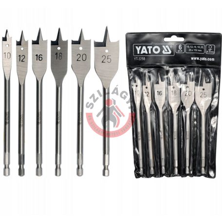 Homlokmarós fafúró készlet 6 részes