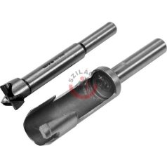 Forstner és dugózó fúró készlet, 2 részes 15 mm
