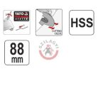 Multiszerszám penge 88mm HSS