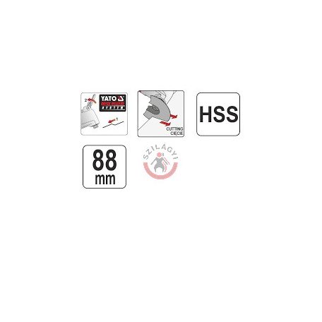 Multiszerszám penge 88mm HSS