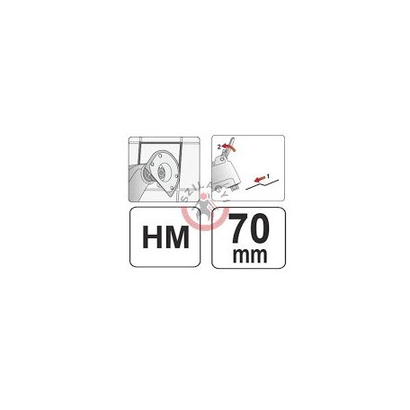 Multiszerszám penge 70mm gyémánt