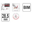Multiszerszám penge 28.5mm Fa/Műanyag/Fém 3db/cs