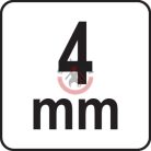 Bőrlyukasztó 4mm