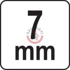 Bőrlyukasztó 7mm