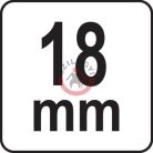 Bőrlyukasztó 18mm