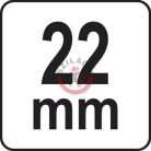 Bőrlyukasztó 22mm