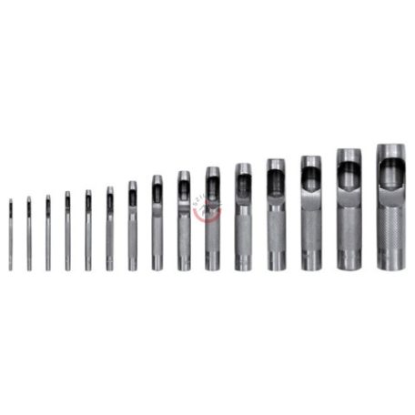 Bőrlyukasztó készlet 15 részes 2-22mm