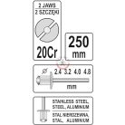 Popszegecshúzó 2.4-4.8mm