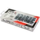Szegecsanya készlet 150db M3-10 ALU