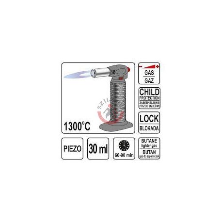 Gázégő 1300°C 30ml