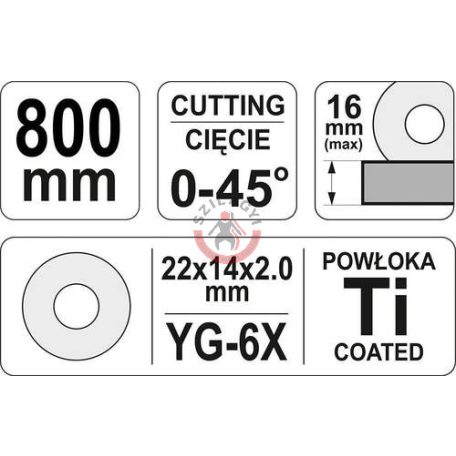 Csempe és burkolólap vágógép 800mm