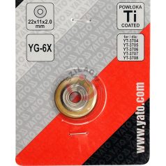 Csempevágó tartalék korong YG-6X