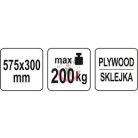 Kerekes szállító kocsi max. 200 kg