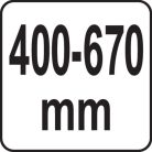 Térkő fogó 400-670 mm