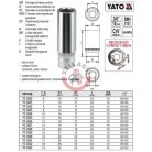 Dugókulcs hosszított 3/8" 13mm