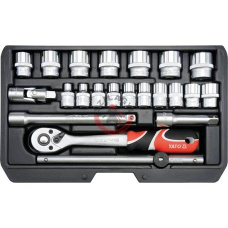 Dugókulcs készlet 3/8" 22 részes