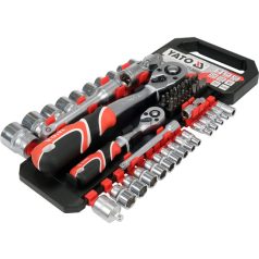 Dugókulcs készlet 51 részes 1/2", 1/4" CrV