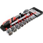 Dugókulcs készlet 12 részes 3/8" 10-24 mm CrV