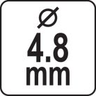 Fúrószár cobaltos   4,8mm