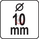 Csigafúró fához 10x120mm hengeres