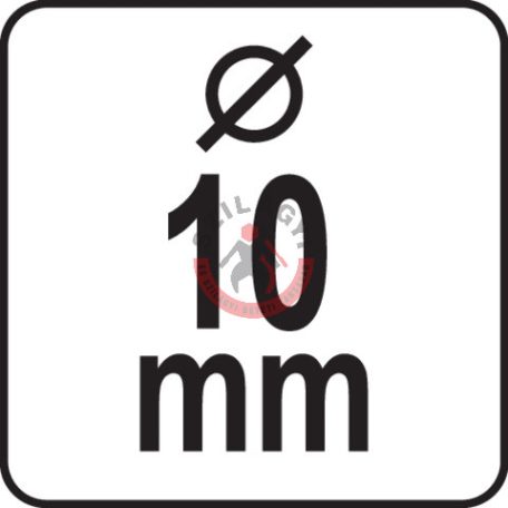 Csigafúró fához 10x120mm hengeres