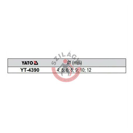 Kőzetfúró készlet 7 részes