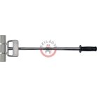 Nyomóhenger 38x190 mm acél nyéllel 450-690 mm
