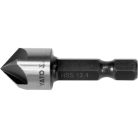 Kúpos süllyesztő fémre HSS 12,4 mm - 1/4" bit befogás