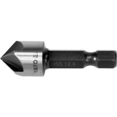   Kúpos süllyesztő fémre HSS 12,4 mm - 1/4" bit befogás
