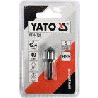 Kúpos süllyesztő fémre HSS 12,4 mm - 1/4" bit befogás