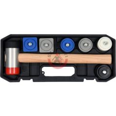 Illesztőkalapács készlet cserélhető fejekkel Al