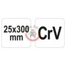 Laposvéső kézvédővel 25x300mm