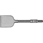 Széles vésőszár 125 x 450 mm Hex befogás