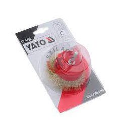 Csapos fazékkefe réz 75mm 6mm