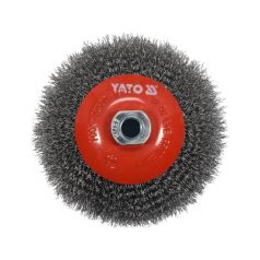 Tányérkefe INOX 125 mm M14