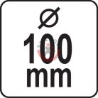 Tányérkefe réz 100mm M14