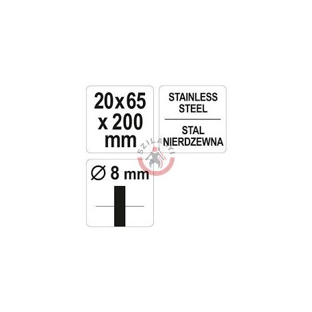 Csapos csőkefe 20 mm inox