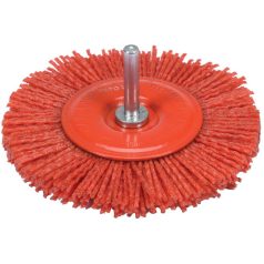 Csapos tányérkefe műanyag sörtével 100mm