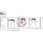 Molly dűbel készlet 60 részes