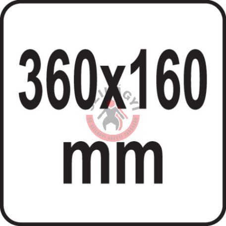 Csiszoló polisztirol habhoz 360x160mm