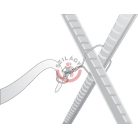 Betonvas gyorskötöző füles huzalhoz 210mm