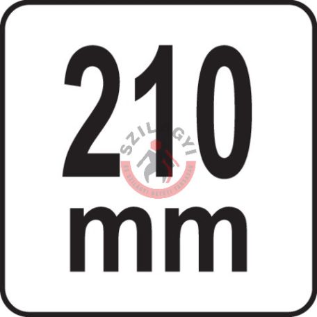Betonvas gyorskötöző füles huzalhoz 210mm