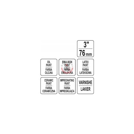 Laposecset 3" 76 mm fa nyél