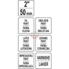 Laposecset 1.5" 38 mm műanyag nyél