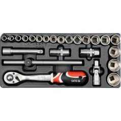   Fiókbetét 5530-hoz: 1/2" dugókulcs készlet 24 részes