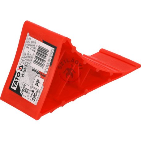 Kerékrámpaék 80x220 mm, műanyag, max 2500 kg