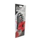 Imbuszkulcs készlet gömbölyített hosszított 1/16"-3/8" 12 részes