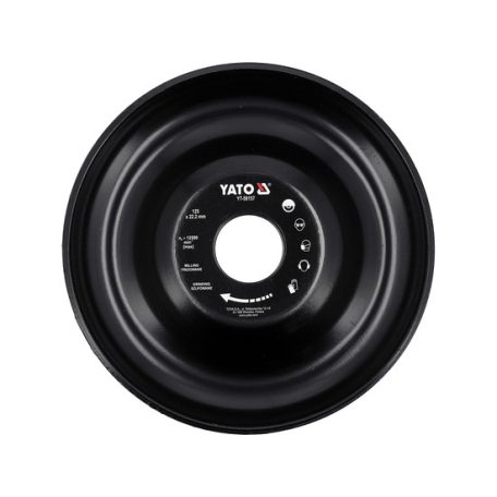 Ráspolykorong sarokcsiszolóra fához 125 mm átmérő konvex / mélyítő korong
