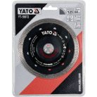Gyémánt tárcsa turbo 125x1,6x22.2mm